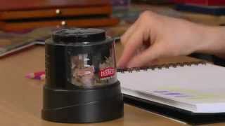 Using the Derwent Battery Operated Pencil Sharpener [upl. by Haldas]