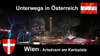 Wien  Art Advent am Karlsplatz [upl. by Diskin]