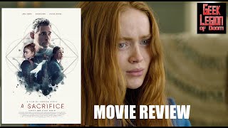 A SACRIFICE  2024 Sadie Sink  aka BERLIN NOBODY Doomsday Cult Thriller Drama Movie Review [upl. by Iknarf]