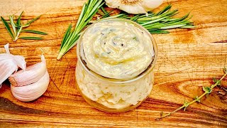 EASY ROASTED GARLIC HERB BUTTER [upl. by Lanza305]