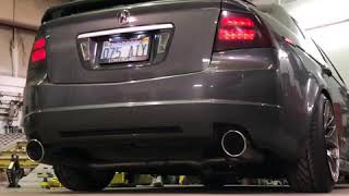 One LOUD TL Straight Piped Acura TL [upl. by Randall]