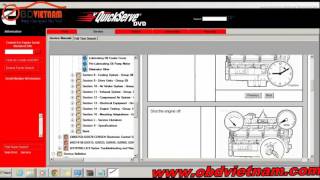 Phần mềm tra cứu Cummins QuickServe 2016 [upl. by Palocz]