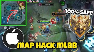 CHEAT MAP HACK MOBILE LEGENDS IOS IPHONE amp IPAD TERBARU SAFE NO BANNED [upl. by Carlstrom]