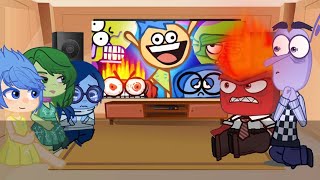 Inside Out 2 React to  quotThe Ultimate quotInside Outquot Recap Cartoonquot  Gacha life [upl. by Aenotna]