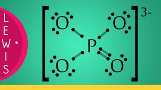 Strutture di Lewis • Ione Fosfato PO43 [upl. by Stoller964]