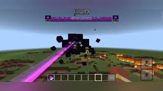 Wither storm addon part 1 minecraft witherstorm minecraftaddon minecraftvideo [upl. by Oyek]