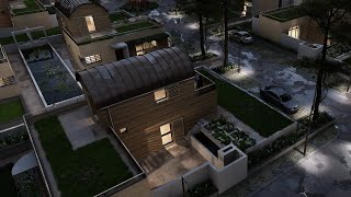 3DMCONCEPT STUDIO  3d architectural animation  OWH real estate project  D5 Render [upl. by Sabsay]