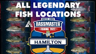 LEGENDARY FISH LAKE HAMILTON  Bassmaster Fishing 2022 [upl. by Acalia]