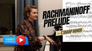 Rachmaninoff Prelude In C Sharp Minor Piano Tutorial [upl. by Afirahs]