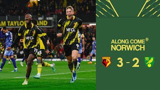 AN ABSOLUTE DISGRACE Watford 32 Norwich City  Along Come Norwich [upl. by Yee178]