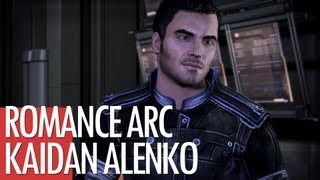 MASS EFFECT 3 Romance Kaidan Alenko  Love Sex Goodbyes Spoilers [upl. by Stefa988]