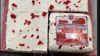 Red velvet cake with Cream cheese frosting Recipe  pang negosyo [upl. by Ycal]