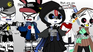 EP3  Material Girl Meme  Undertale AU  Inkerror amp Afterdeath amp KillerCross  GachaClub [upl. by Corry]