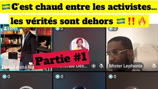 🇬🇦C’est chaud entre les activistes… les vérités sont dehors 🇬🇦‼️🔥 [upl. by Ibbetson]