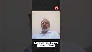 The Truth Behind Justice Jahangiri’s Degree Case  TCM Shorts tcmshorts [upl. by Eetsirk845]