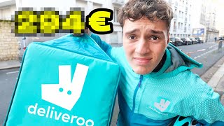 FAIRE LIVREUR DELIVEROO 24H DAFFILÉE [upl. by Nnylorac]