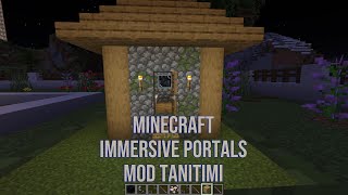 İmmersive Portals Mod Tanıtımı [upl. by Mutz965]