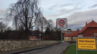 Orkanschaden FRIEDERIKES BESUCH BEIM SCHLOSS OLDERSHAUSEN [upl. by Boelter]