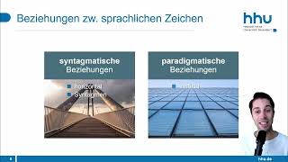 Zeichentheorie Teil 2 Sprachliches Zeichen nach Saussure Organonmodell nach Bühler [upl. by Albric]