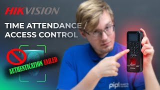 Hikvision Access Control Authentication Failed  Settings for accept fingerprints or face [upl. by Atrice455]