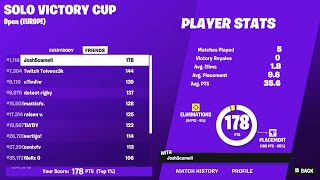 Top 1000 Solo Victory Cup [upl. by Nylyram]