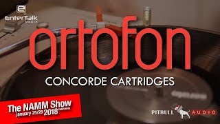 NAMM 2018 Ortofon Concorde Cartridges [upl. by Nosaj294]