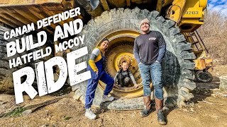 CanAm Defender Build Part 2 Plus Hatfield And McCoys Trip [upl. by Atinob407]