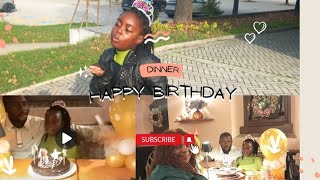 How we celebrate my daughters birthday birthday dinner [upl. by Lednar]