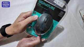 Logitech Signature M650 Wireless Mouse unboxing and test [upl. by Eisnil]