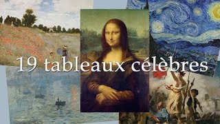 19 tableaux les plus célèbres au monde [upl. by Nahtonoj]