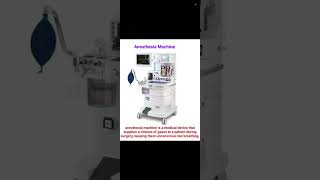 Anesthesia Machine use Function Anesthesia Machine kya hota hai [upl. by Berard]