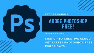 How to download Adobe Photoshop free [upl. by Emmery629]