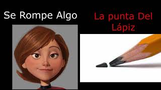 Mrs Elastigirl Perturbado meme Se rompe Algo [upl. by Chapland308]