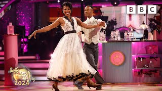 Montell Douglas amp Johannes Radebe Foxtrot to Is You Is Or Is You Aint My Baby ✨ BBC Strictly 2024 [upl. by Topper]