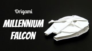 Origami Millennium Falcon Shu Sugamata [upl. by Shanleigh]