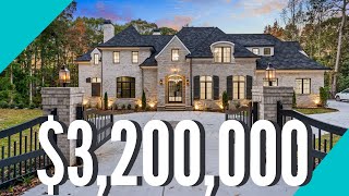 3200000 Luxury Home Atlanta GA in Buckhead  10000sqft [upl. by Reseta]