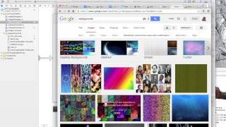 Xcode Tutorial 7  Add a Background Image [upl. by Einot556]
