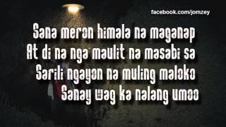 Smugglaz  Pakiusap Lang Naman Lyrics Video [upl. by Yenolem]