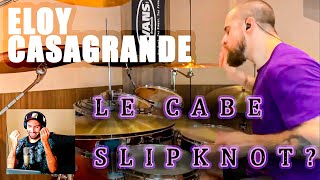 Baterista reacciona a Eloy Casagrande Peopleshit Slipknot [upl. by Broadbent]