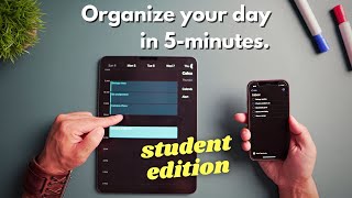 How I Organize My Busy Schedule Student Edition [upl. by Wiltz]