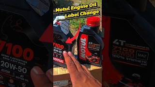 engine oil motul packing label replace motul engine oil original vs fake  20w50 motul engine oil [upl. by Paymar271]