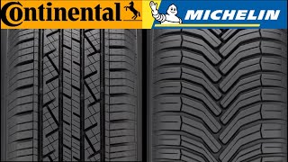 Continental Cross Contact LX25 vs Michelin Cross Climate SUV [upl. by Adleme]