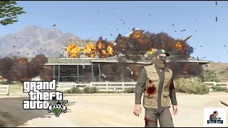 Trevor Destroyed O Neils Brother Meth Lab  GTA V  Cinematic Gameplay  Episode 13 [upl. by Hendrika]