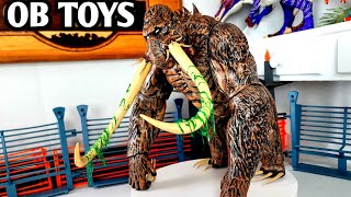 CUSTOM OB TOYS KAIJU BEHEMOTH  GODZILLA KONG UNIVERSE  GLOW IN THE DARK TOY  ASMR ART  ARTIST [upl. by Montagna]