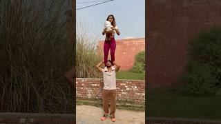 Waoo shorts ytshorts gymnast parkour couplegoals viralvideo [upl. by Raamaj649]