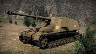 Nashorn  War Thunder Gameplay [upl. by Faunia]