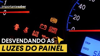 Luzes do painel qual o significado de cada uma delas Luz da injeção ABS acendeu e não apaga [upl. by Jennine]