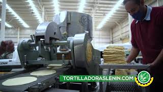 Demostración Máquina Tortilladora de Tolva ML 60│Manufacturas Lenin [upl. by Morita225]