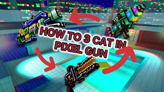 How to 3 Cat Spam in Pixel Gun 3D [upl. by Olympe]