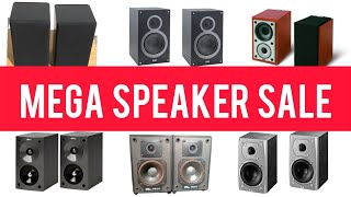 Mega Offer sale on Speakers bookshelf speakers elac jamo tdl definitive acoustic offer sale [upl. by Tavy]